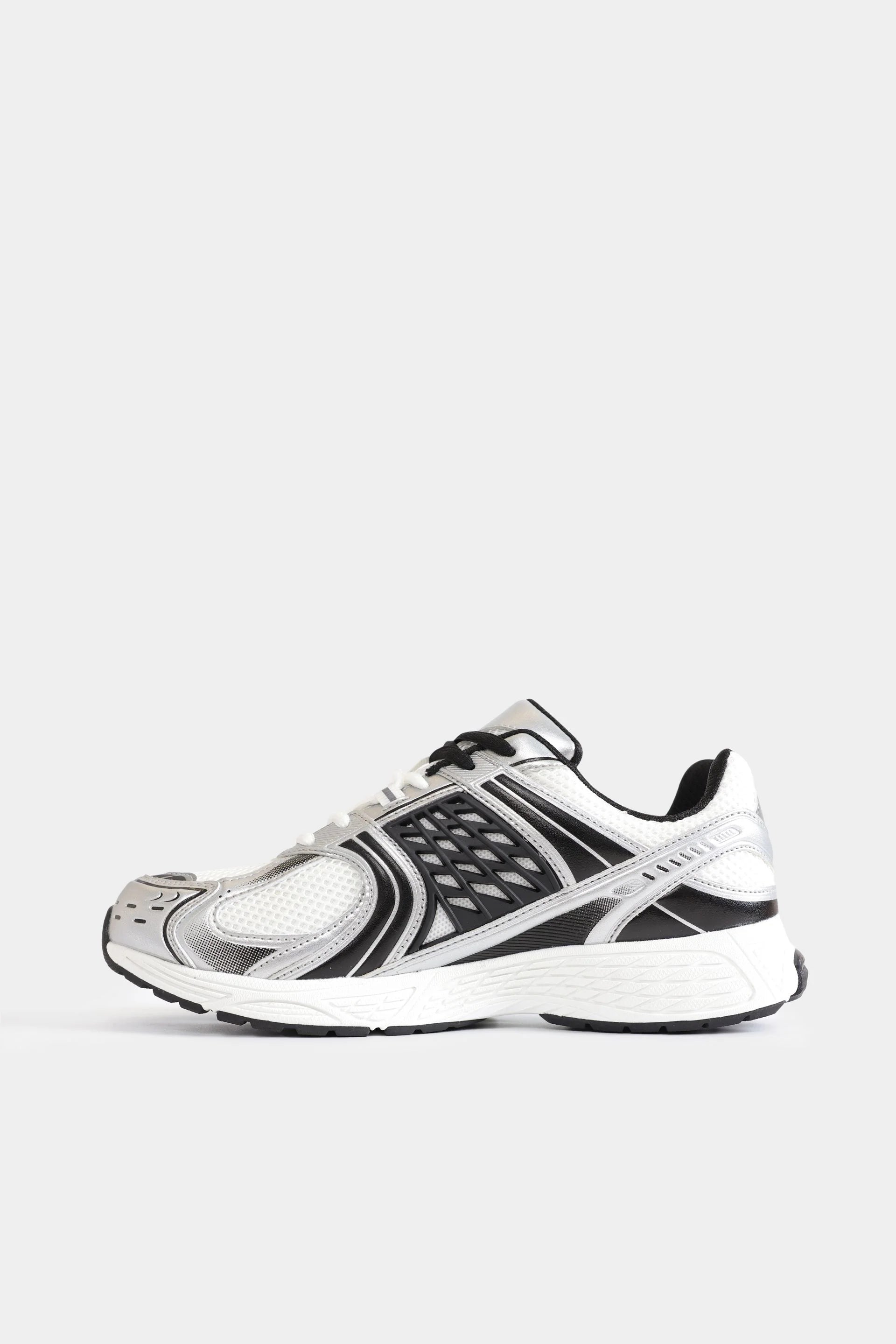 Multi-Piece Mesh Sneakers