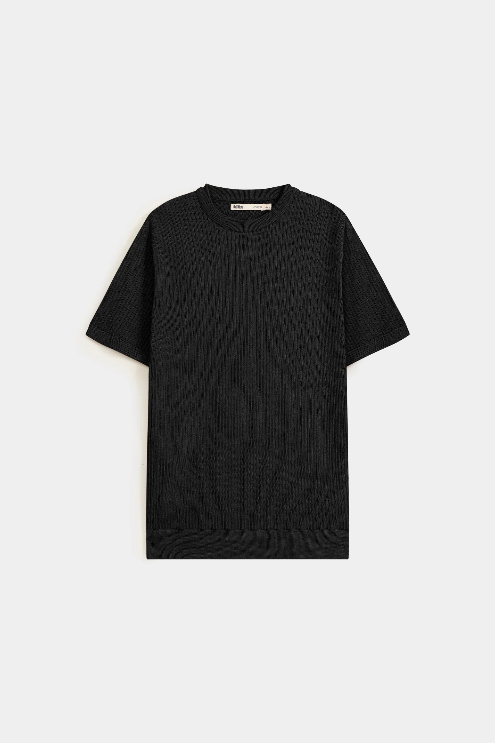 Knitted Textured T-Shirt