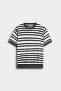 Knitted Striped T-Shirt